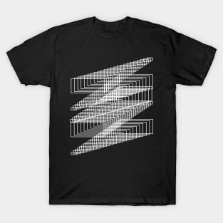 square lines design T-Shirt